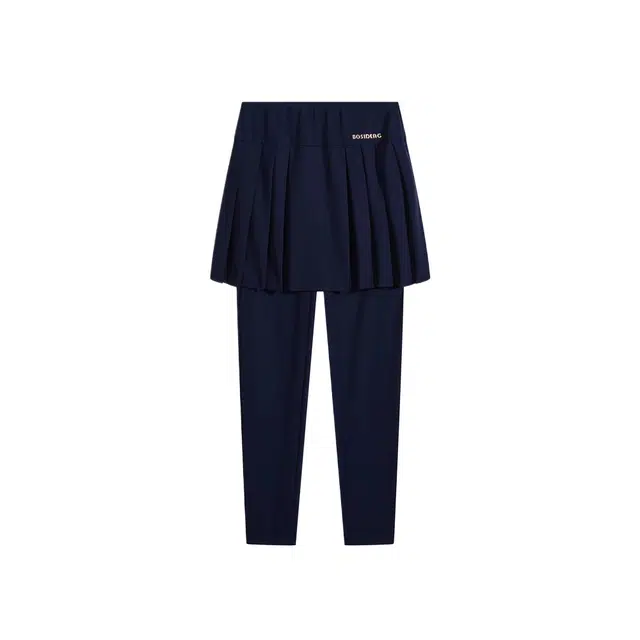 波司登长裤 小兔子系列柔软舒适简约百搭 正装蓝 中小童