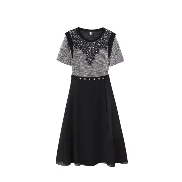 云妃秀 大码女装通勤时尚休闲宽松半身裙夏季裙装套装 女款