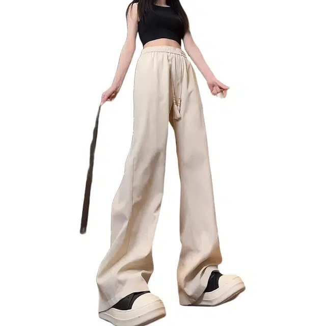 单爵 新中式国风时尚时髦裤子休闲裤 男女同款