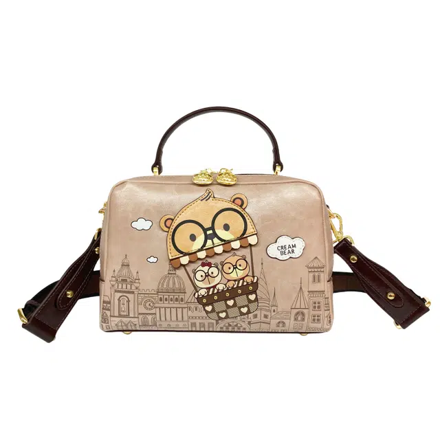 CREAM BEAR PU