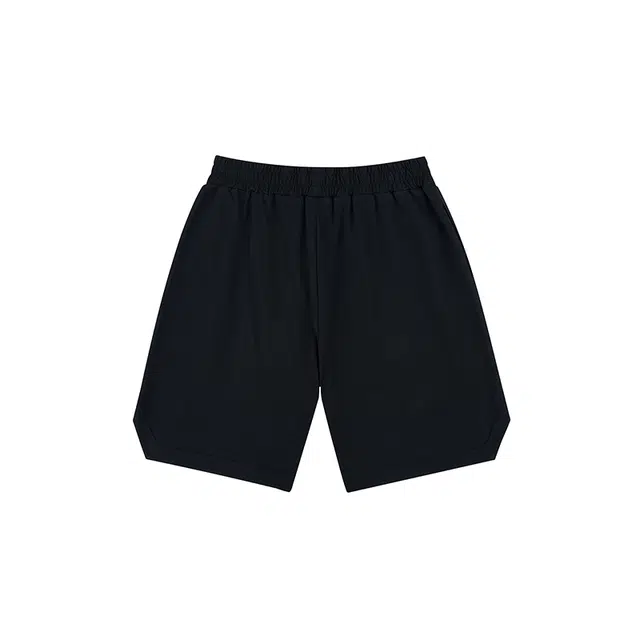 华人青年 拼接网眼足球服宽松休闲短裤 男女同款
