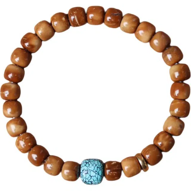 得笙陌 楼兰戈壁色国潮新中式#好运 库克 手串 男女同款情侣款