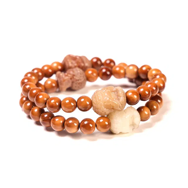 絮物 国潮新中式轻奢文玩盘玩佛珠念珠高级感复古风文艺风招财进宝节节高升考试考研考公上岸转运#好运 库克 手串 男女同款情侣款