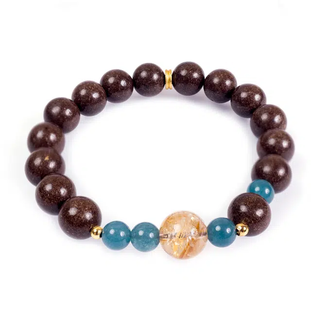 周帝王 人参 诸事喜乐国风小众新中式复古新中式百搭福禄吉祥时尚百搭好运 合香珠 手串 男女同款情侣款