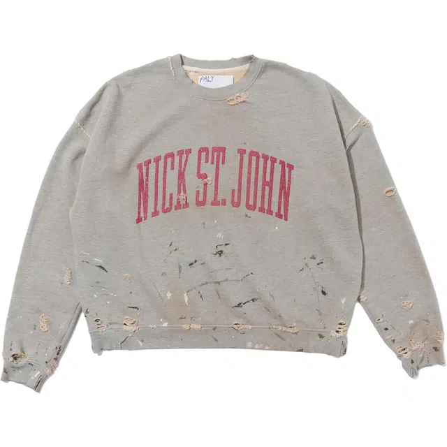 Paly Hollywood SS25 NICK ST. JOHN CREWNECK