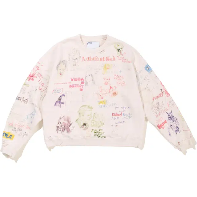 Paly Hollywood SS25 GOOD TIMES ARE OVER 2.0 CREWNECK T