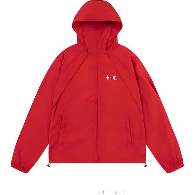 雅鹿 潮牌户外机能薄款宽松防晒连帽衫夏季长袖夹克外套 男款