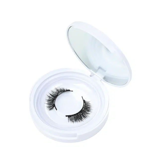 计轩 一片式仿真磁铁假睫毛 自然纤长款浓密款