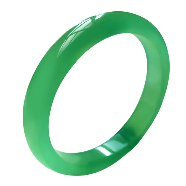 梨云暮雪 远山黛油青 江南温婉润玉卿卿可人 汉服旗袍国风古典雅韵百搭宫廷风 玉髓 手镯 女款