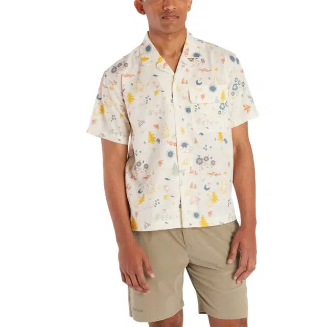 Marmot Muir Camp Collar Novelty Short Sleeve Shirt