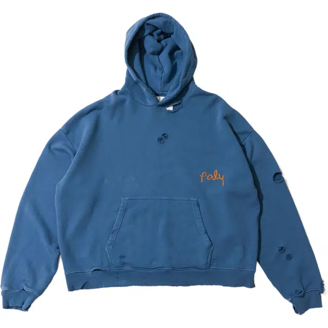 Paly Hollywood SS25 PALY BLANK HOODED SWEATSHIRT