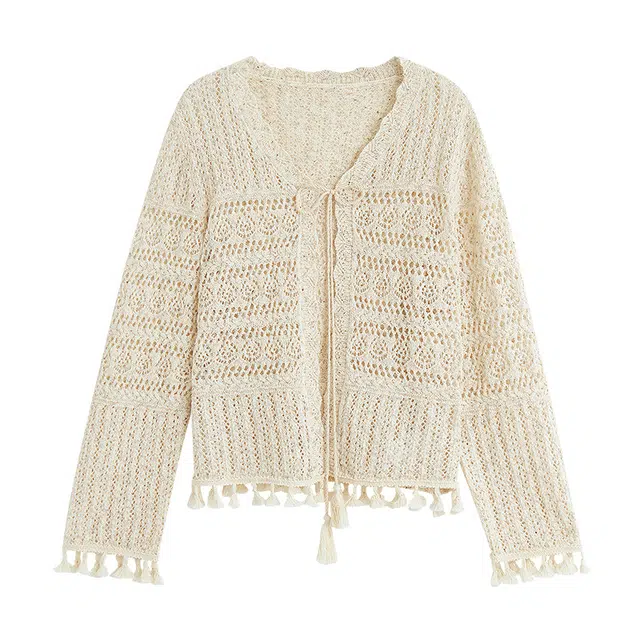 茵曼 舒适时尚简约休闲针织衫 女款