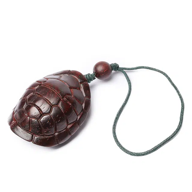 三檀小舍 【高品质】富甲天下国风国潮新中式复古文艺好运招财平安喜乐小众百搭高级轻奢 紫檀属 挂件 男女同款情侣款