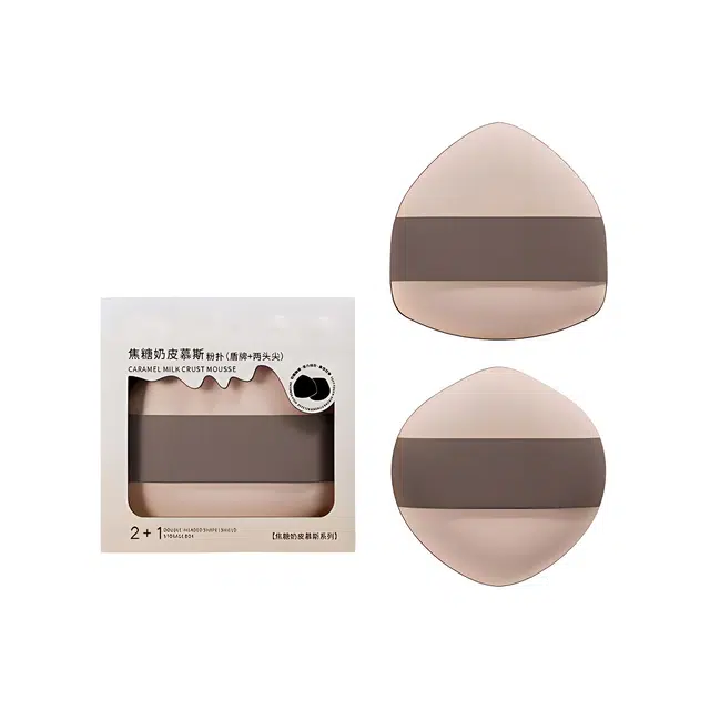 艾情草之恋  焦糖奶皮分粉扑 不吃粉