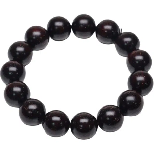 仙源 时来运转 新中式爆星招财纳福前程似锦文玩串珠佛珠  #好运 紫檀属 木作手串 男女同款情侣款