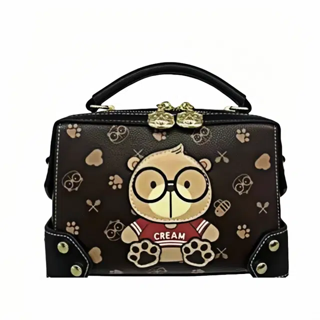 CREAM BEAR PU