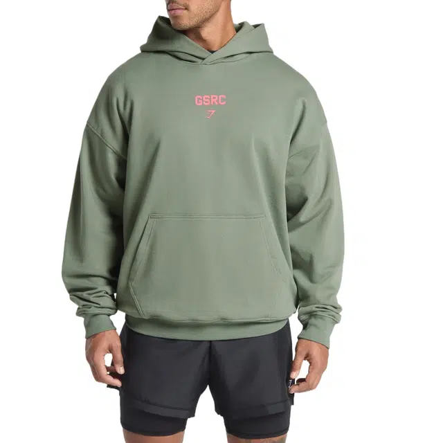 GYMSHARK Running Graphic Hoodie