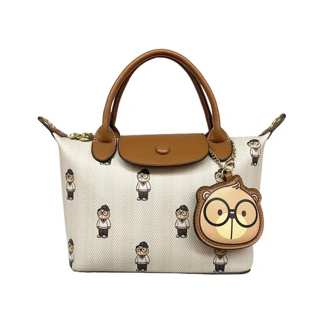 CREAM BEAR PU