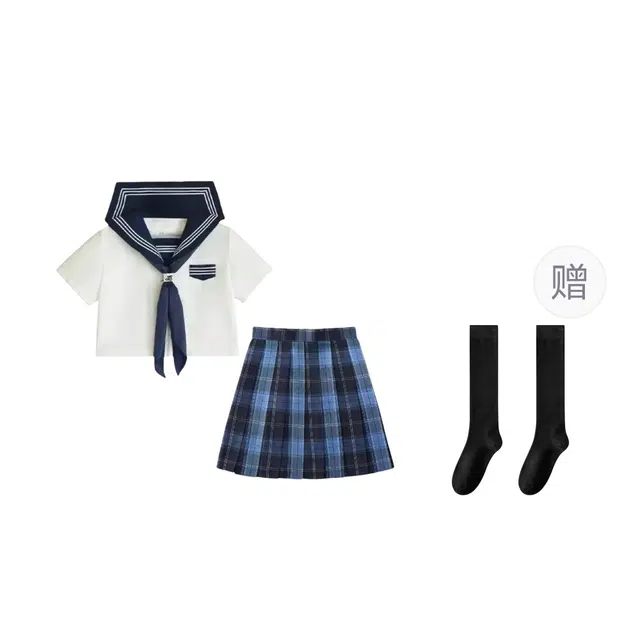 淑好百 纯色简约通勤短袖休闲优雅时尚制服 女款