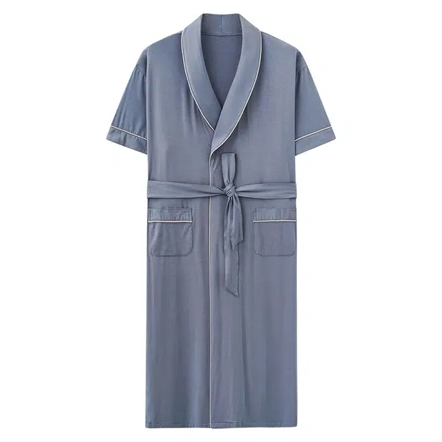 莫代尔 个性气质时尚百搭睡袍 男款