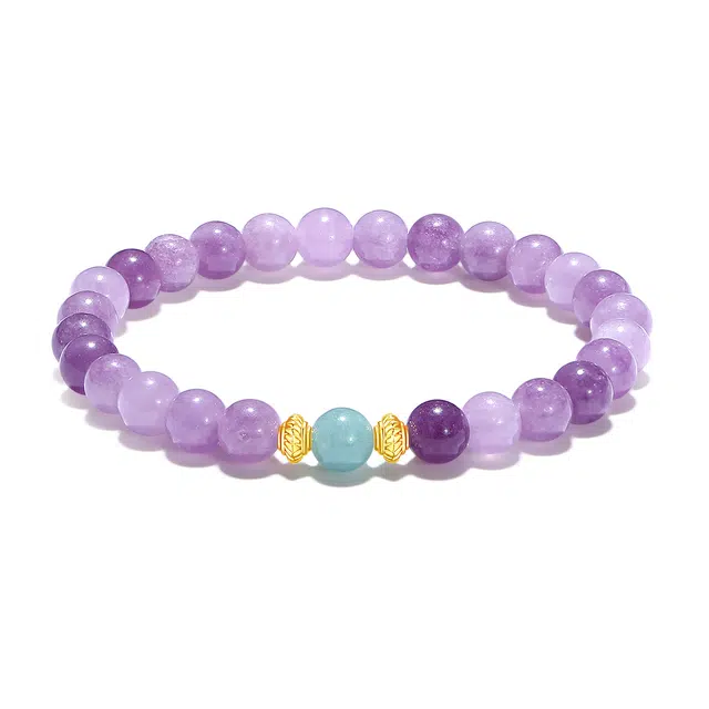 【普陀山官方已过香】 普陀山文创 气质高级感 九紫离火 梦幻磁场 事业高升 锦绣前程 玉髓 手串 男女同款情侣款