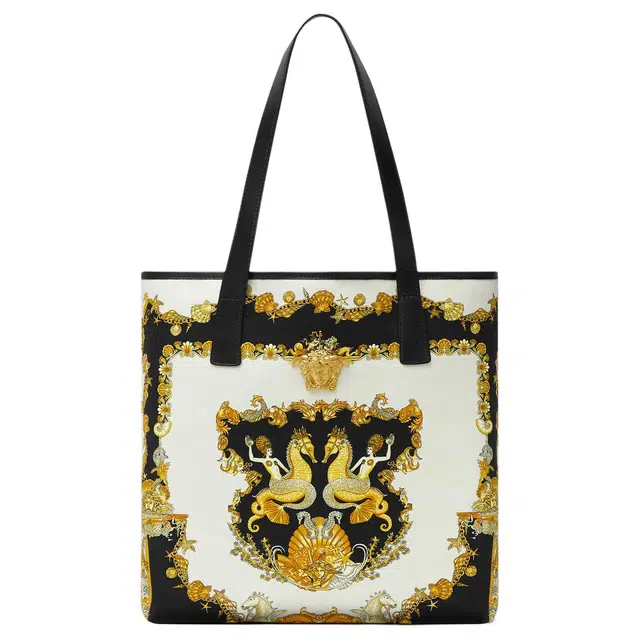 VERSACE La Medusa Coral Theatre Tote