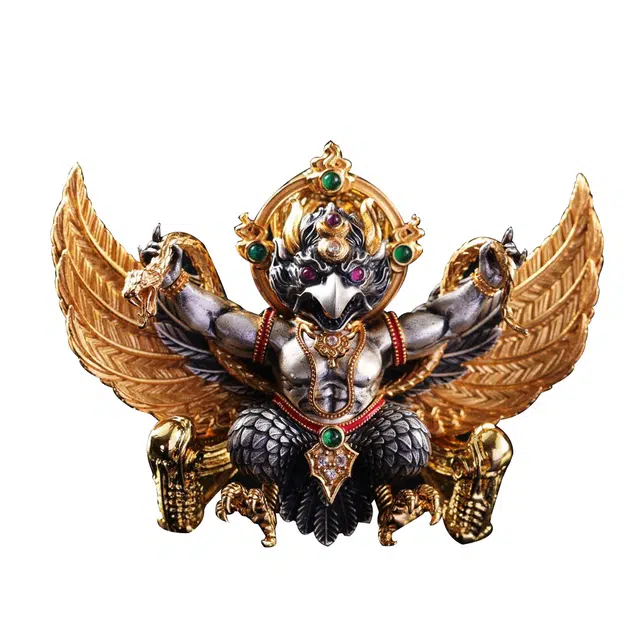 喜三福 大鹏金翅鸟诸事喜乐国风小众新中式复古新中式百搭福禄吉祥时尚百搭好运 铜 吊坠 男女同款情侣款