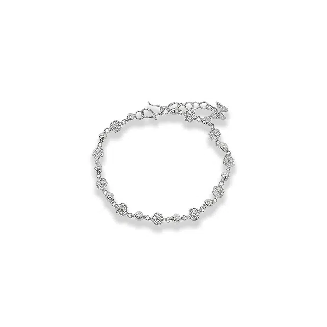 大唐国鼎 桃花蝴蝶时尚简约轻奢小众设计森系高级感优雅甜美精致气质甜妹可爱温柔浪漫百搭 好运 合金 手链 女款