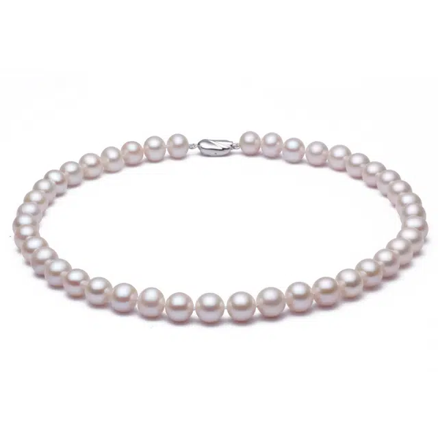 安道子 优雅亮泽 珠光宝气 珍珠 项链 女款