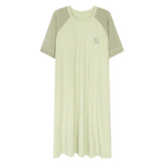 好福份 带胸垫短袖柔软简约韩版家居服睡裙 女款