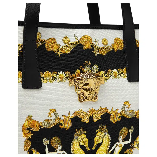 VERSACE La Medusa Coral Theatre Tote