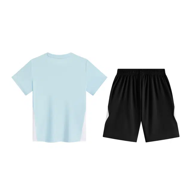 安踏儿童休闲运动套装 综训系列 舒适针织时尚上衣亲肤百搭长裤 青少年