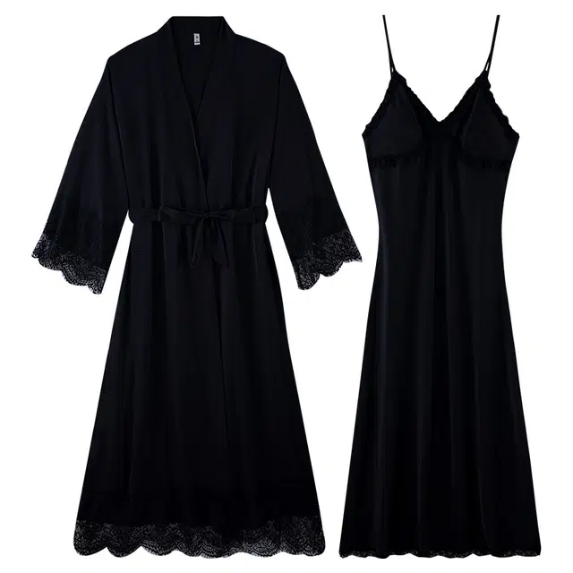 好福份 带胸垫甜美休闲时尚舒适风纯色家居服睡衣套装 女款