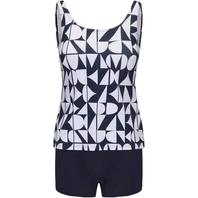 DECATHLON NABAIJI heva tankini NAVY TRIA SWIM