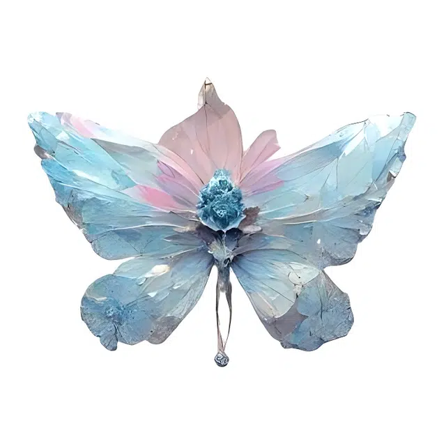 计轩  彩色蝴蝶防水彩色持久纹身贴