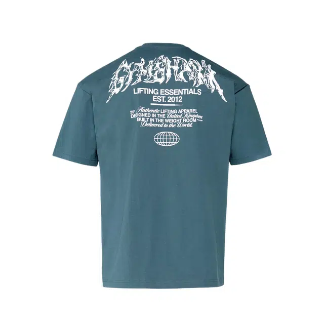 GYMSHARK Metal Lifting Graphic T-Shirt T