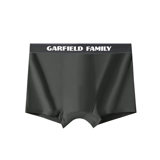 加菲猫家族 抗菌底裆透气时尚舒适运动大码平角裤内裤 男款 组合装