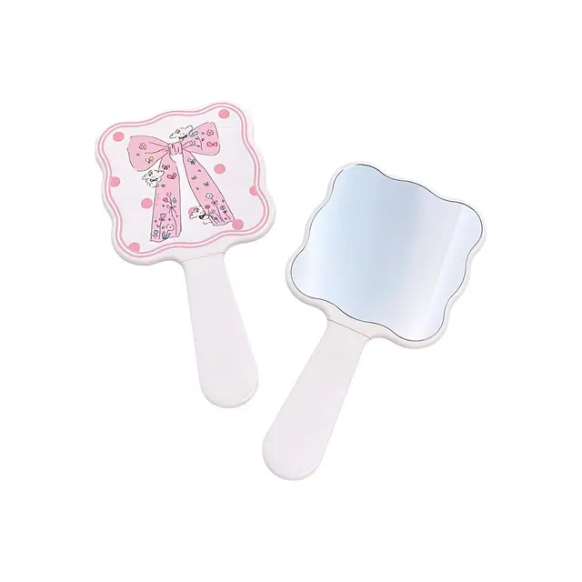 艾情草之恋 小众高颜值手柄镜子 便携使用