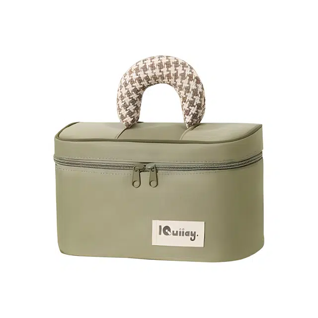 艾情草之恋 小香风化妆包 便携式手提大容量旅行洗漱收纳