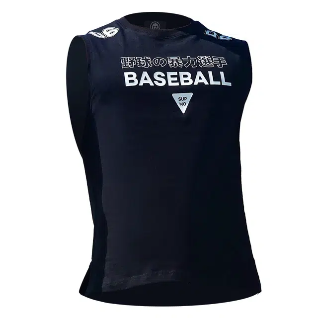 墨立方 夏季 潮牌纯棉无袖健身工字训练运动背心 男款