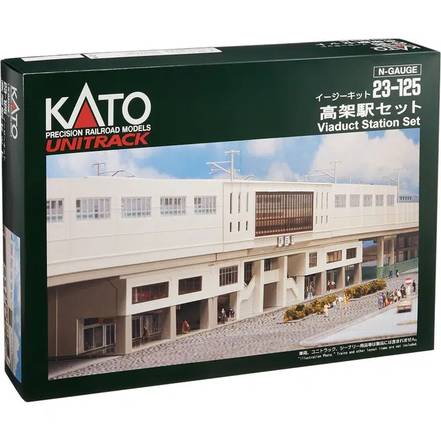 KATO N Gauge Elevated Station Set 23-125 Railway Model Suppl