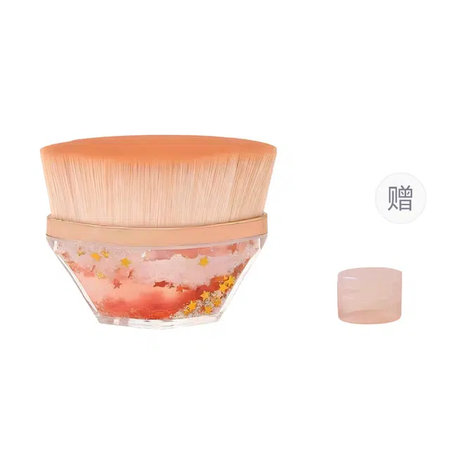 未来枫情  流沙化妆刷粉底刷不吃粉底液遮瑕无痕花瓣化妆刷 定妆