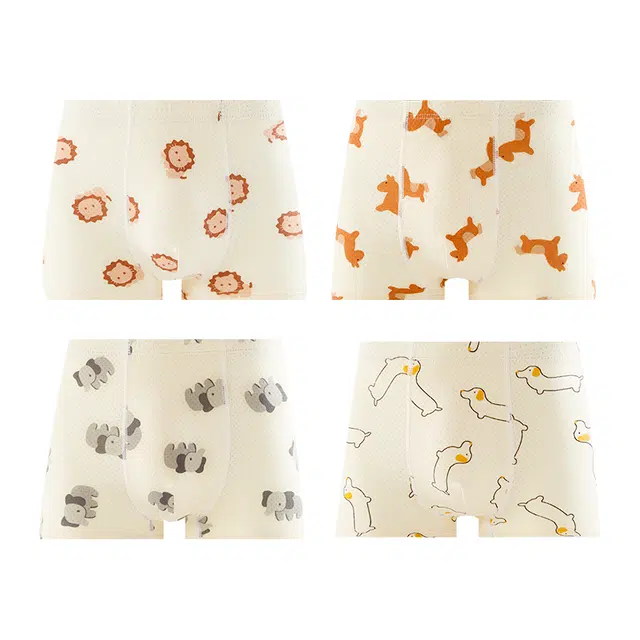 棉奇熊 舒适亲肤透气内裤儿童款