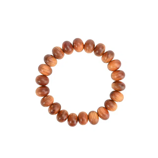 天纵 新中式招财纳福算盘转运珠  平安喜乐 国风简约文玩盘玩素圈佛珠#好运 崖柏 手木作串 男女同款情侣款