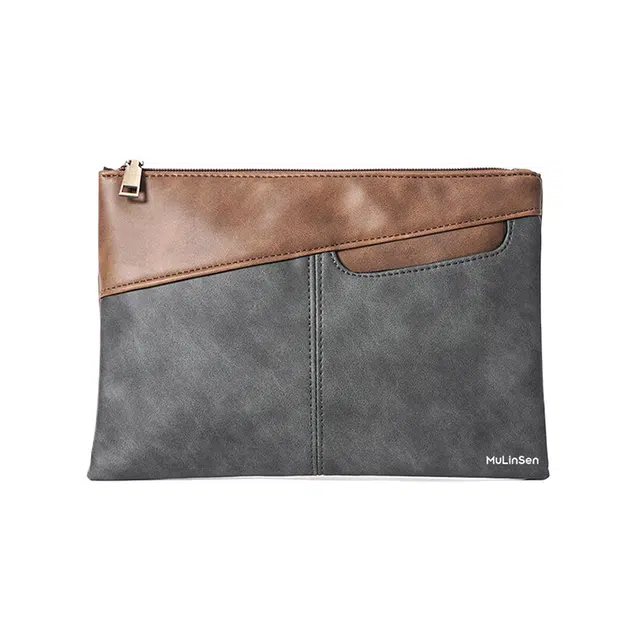 木林森 潮流简约商务百搭轻便通勤 涤纶（聚酯纤维） 手拿包 男款 多色