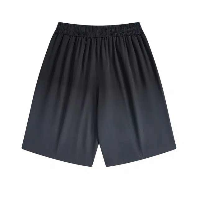 中国航天 美式高街户外透气薄款渐变舒适百搭跑步健身美式简约篮球裤训练休闲短裤 男女同款