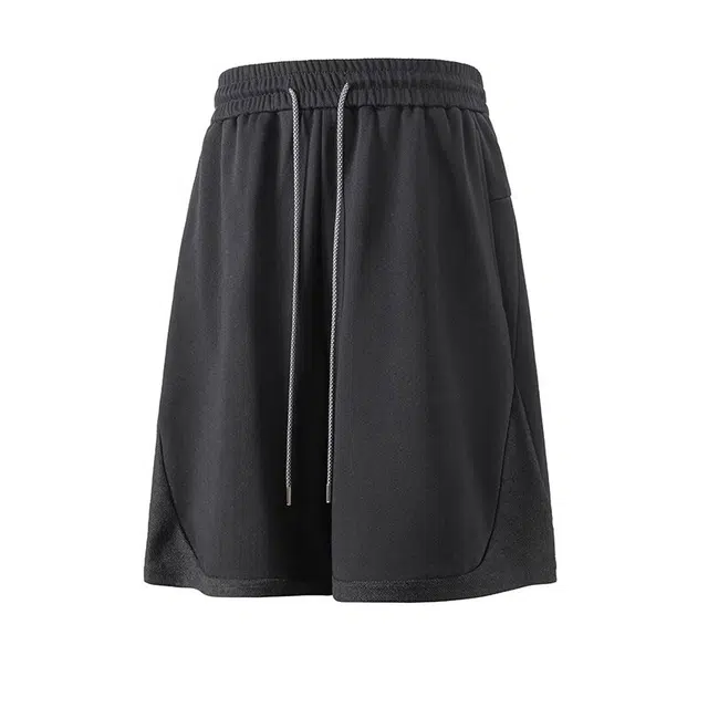 【dme】 美式复古撞色运动休闲短裤 男女同款