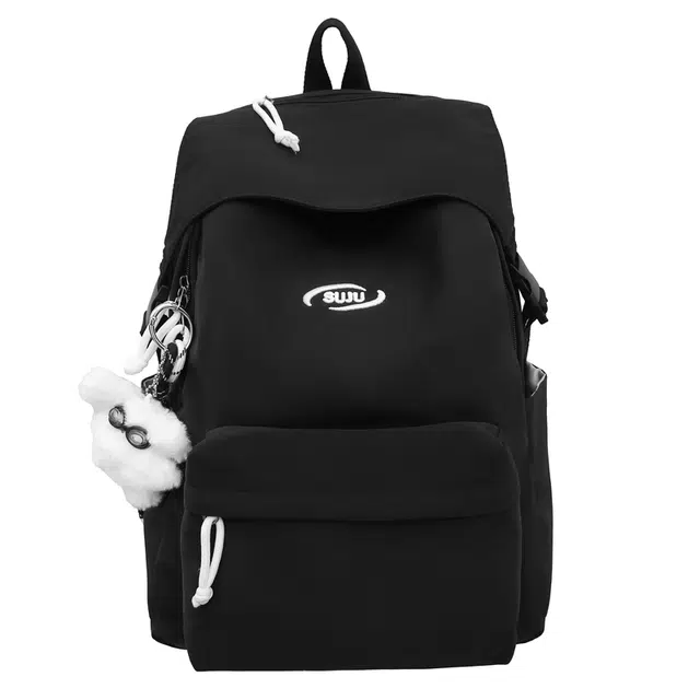 揽月 时尚简约潮流 尼龙 双肩包 男女同款情侣款 多色