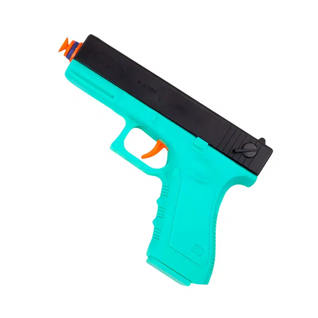 乐智由我 吸盘软弹枪发射子弹格洛克 枪型玩具