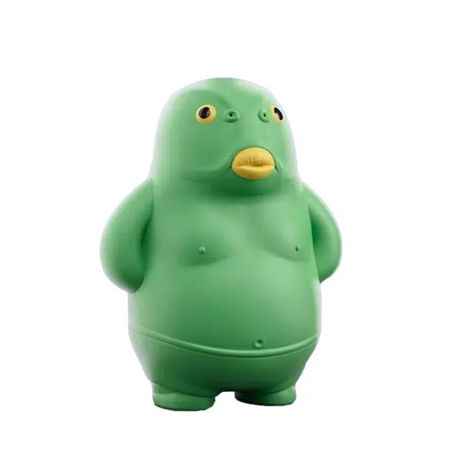 一点潮玩 搞笑绿头鱼水枪 创意趣味 搞怪解压 玩具